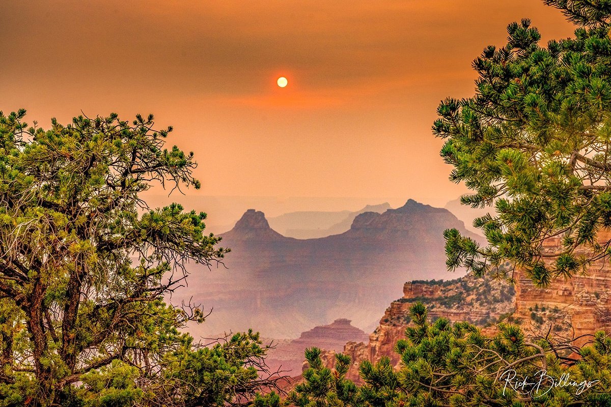 1310-Sunset-in-the-Grand-Canyon-North-Rim