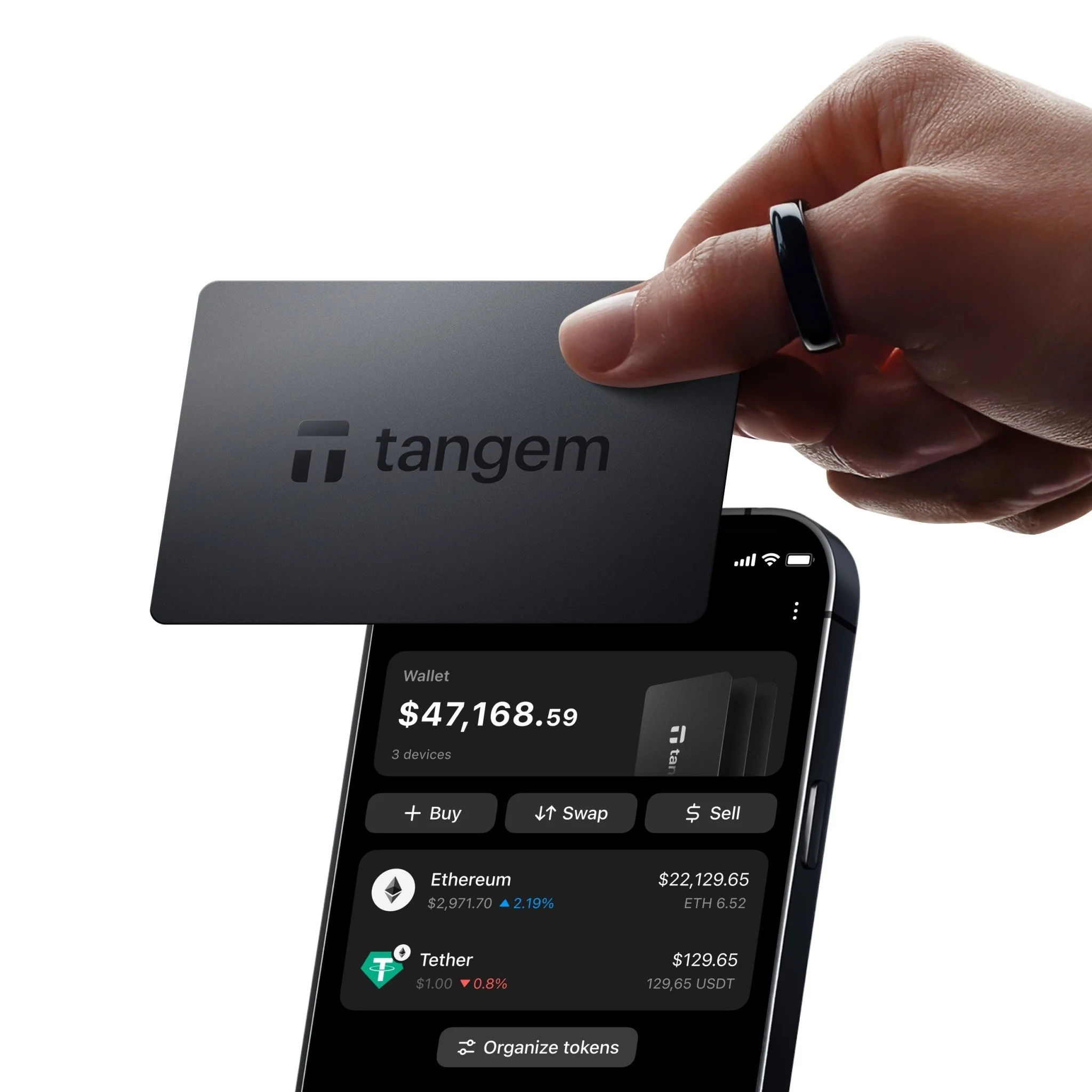 Tangem Wallet Code RHINO1 for 10 Off
