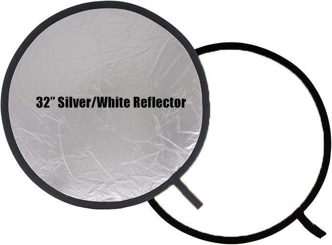 32 SilverWhite Reflector