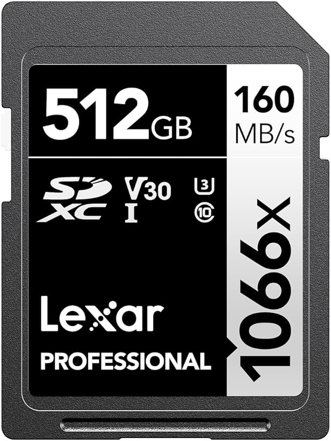 SD Lexar 512GB Card