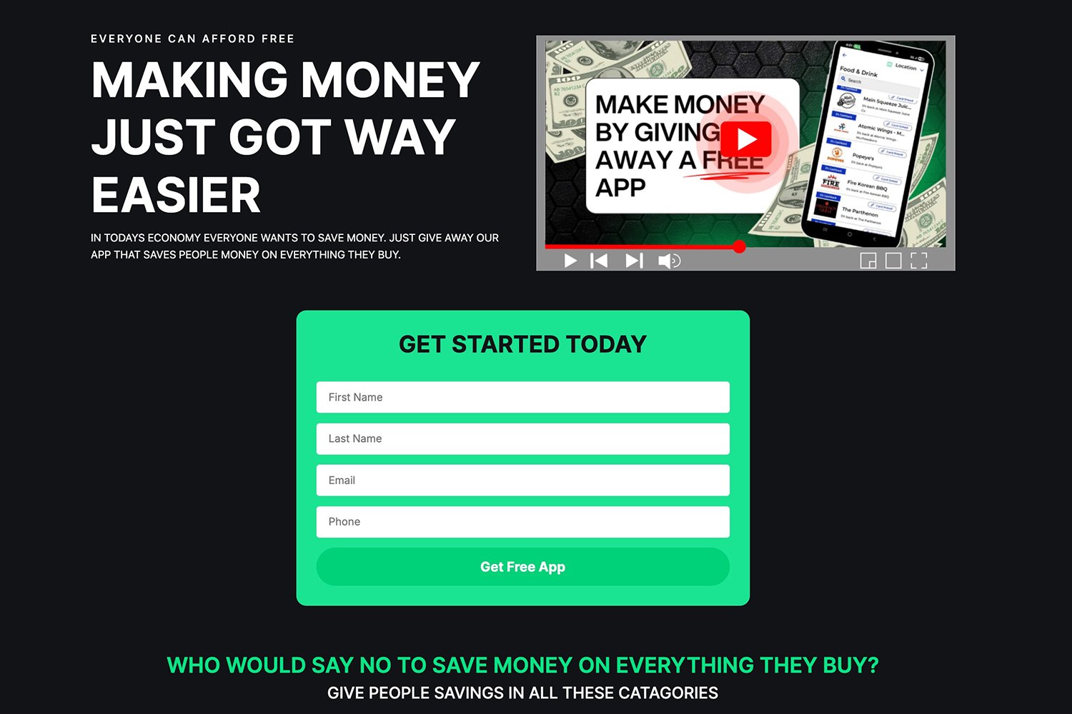 Save Club App for Businesses