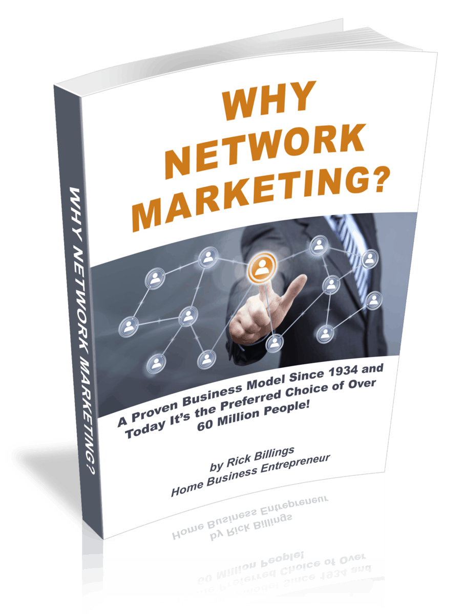 Why Network Marketing Why Network Marketing