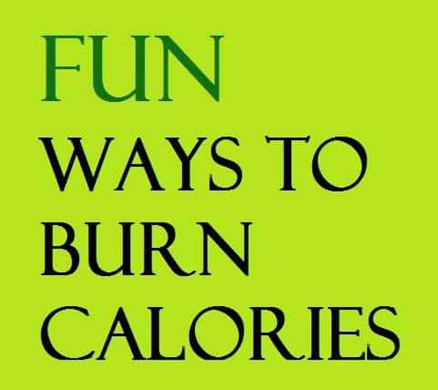 fun ways to burn calories