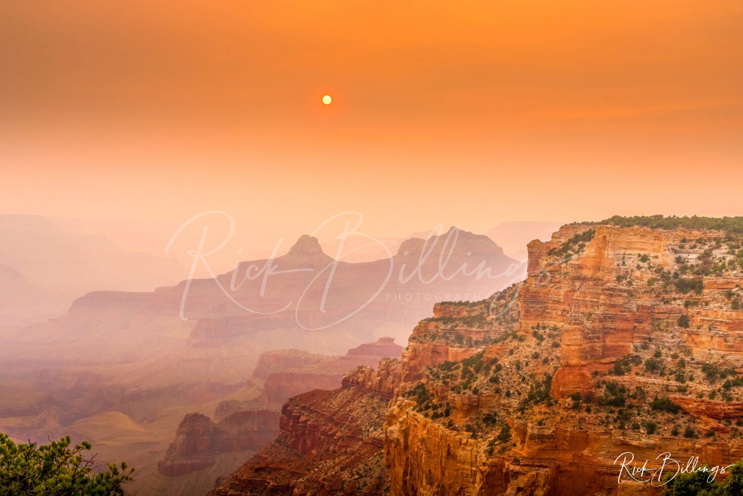 1307-Sunset-in-the-Grand-Canyon-North-Rim