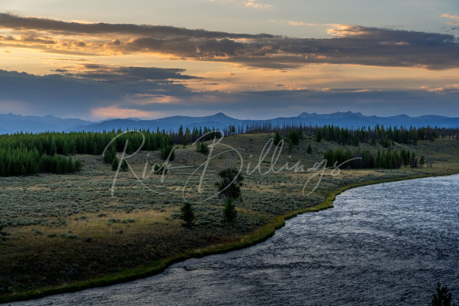 1060-Yellowstone-Sunset-River