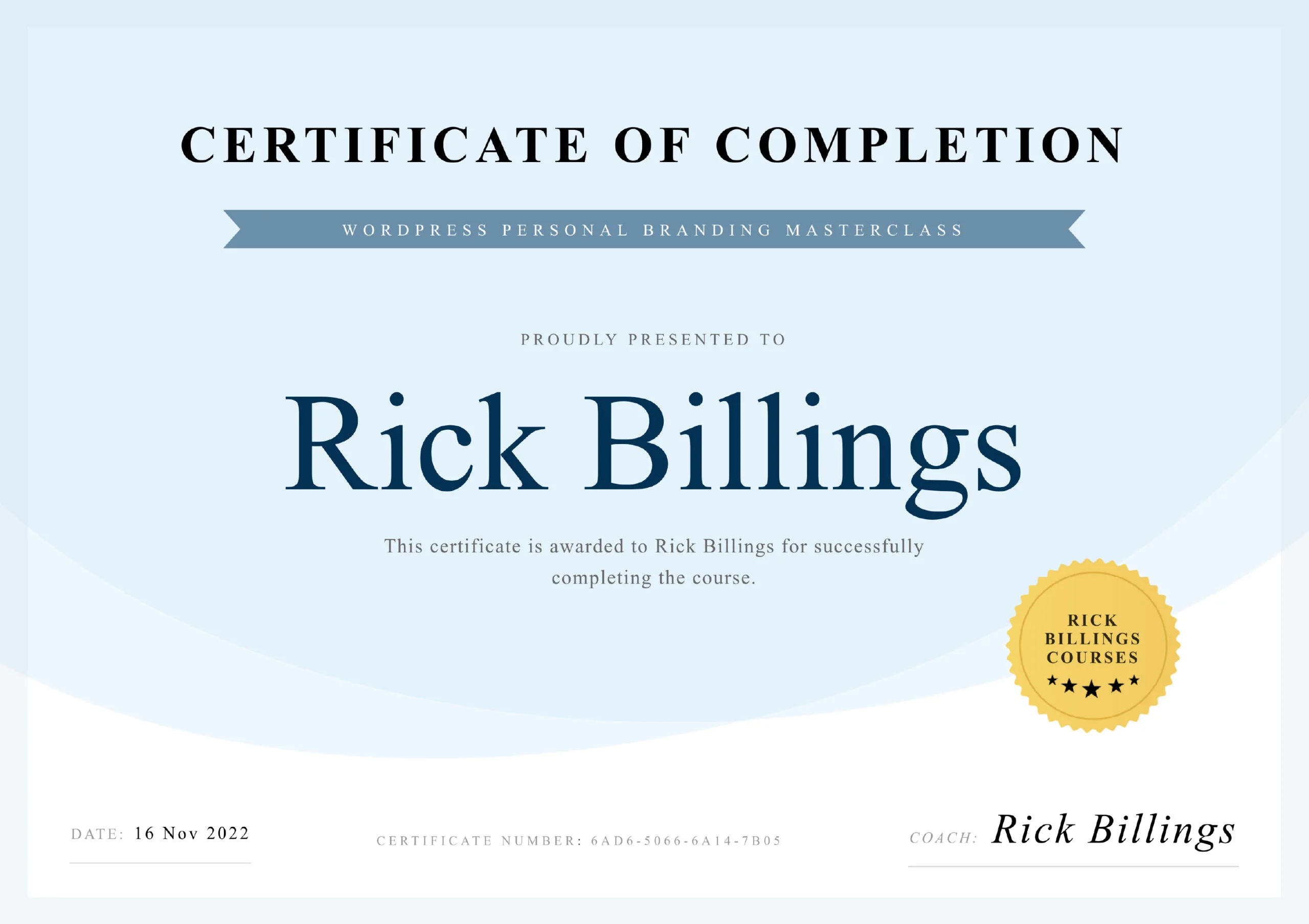wordpress-personal-branding-masterclass-certificate